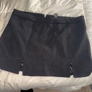 Black Forever 21 Skirt with Side Slits